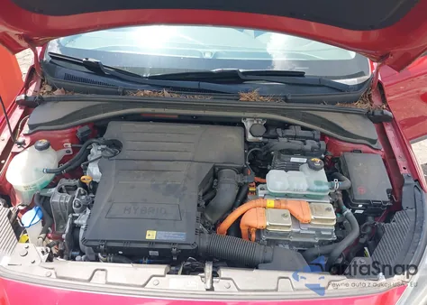 2019 Hyundai Ioniq Hybrid Limited из США, поврежденный, VIN KMHC85LCXKU120484